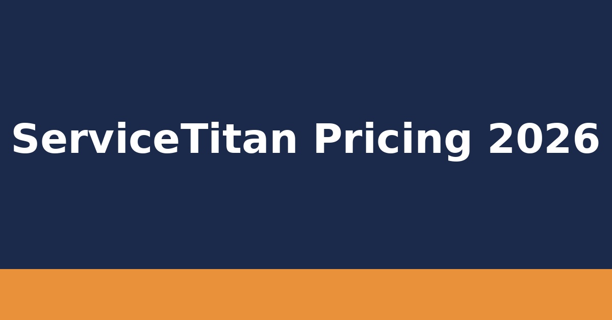 ServiceTitan Pricing for Electrical Contractors (What the Demo Leaves Out)